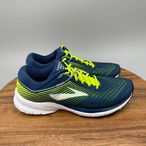 Brooks Launch 5 Shoes Mens Size 9 D Blue Running Comfort Walking Gym Sneakers